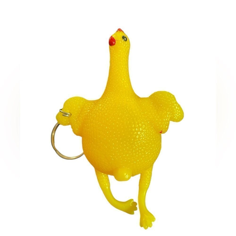 DONT LAY AN‎ EGG CHICKEN KEYRING